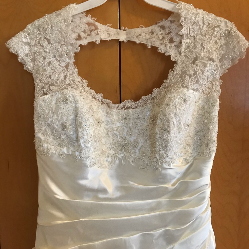 David’s Bridal wedding dress